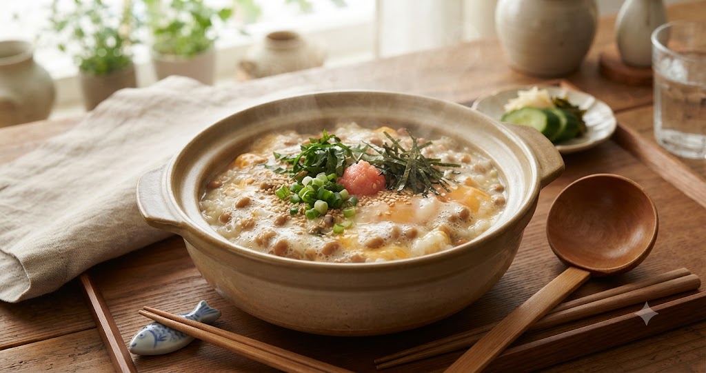 DAIGOも台所ふわとろ納豆雑炊の作り方！山本ゆりさんのレシピ