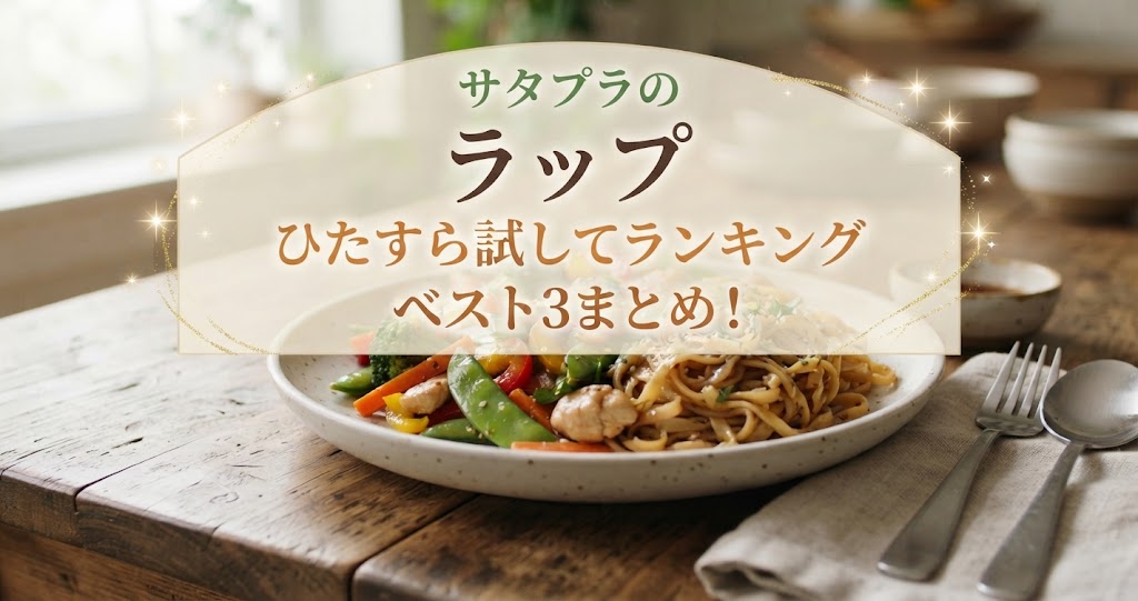 サタプラのラップひたすら試してランキングベスト3まとめ！